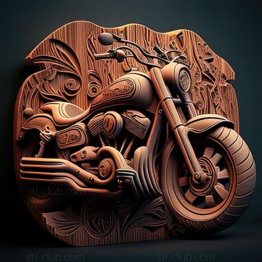 3D model Harley Davidson Fat Bob (STL)